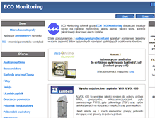 Tablet Screenshot of ecomonitoring.pl